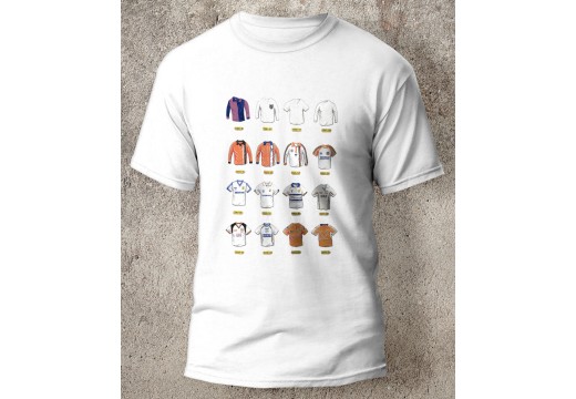 Luton Town FC Retro Art Football Shirts T-Shirt Luton Town FC Retro Art Football Shirts T-Shirt